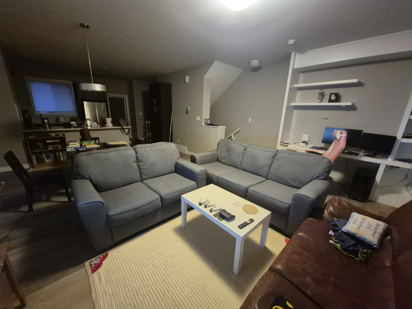 Grey Fabric Sofa - photo 5