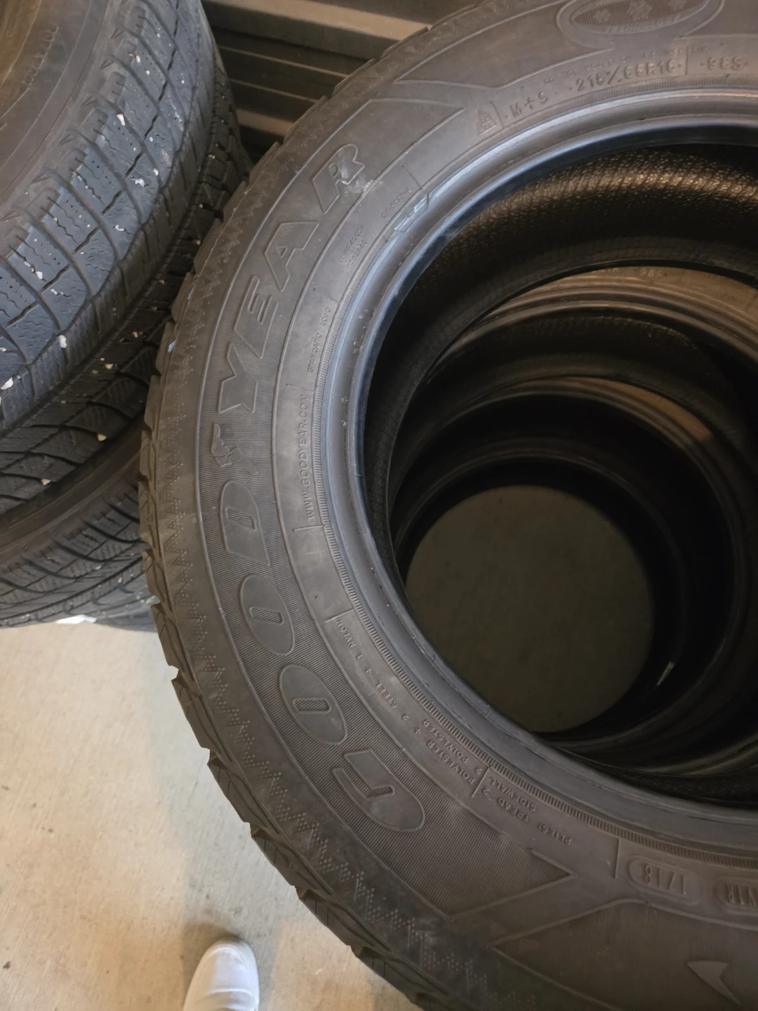 Goodyear Ultra Grip Winter Tires (215/65R16) - photo 2