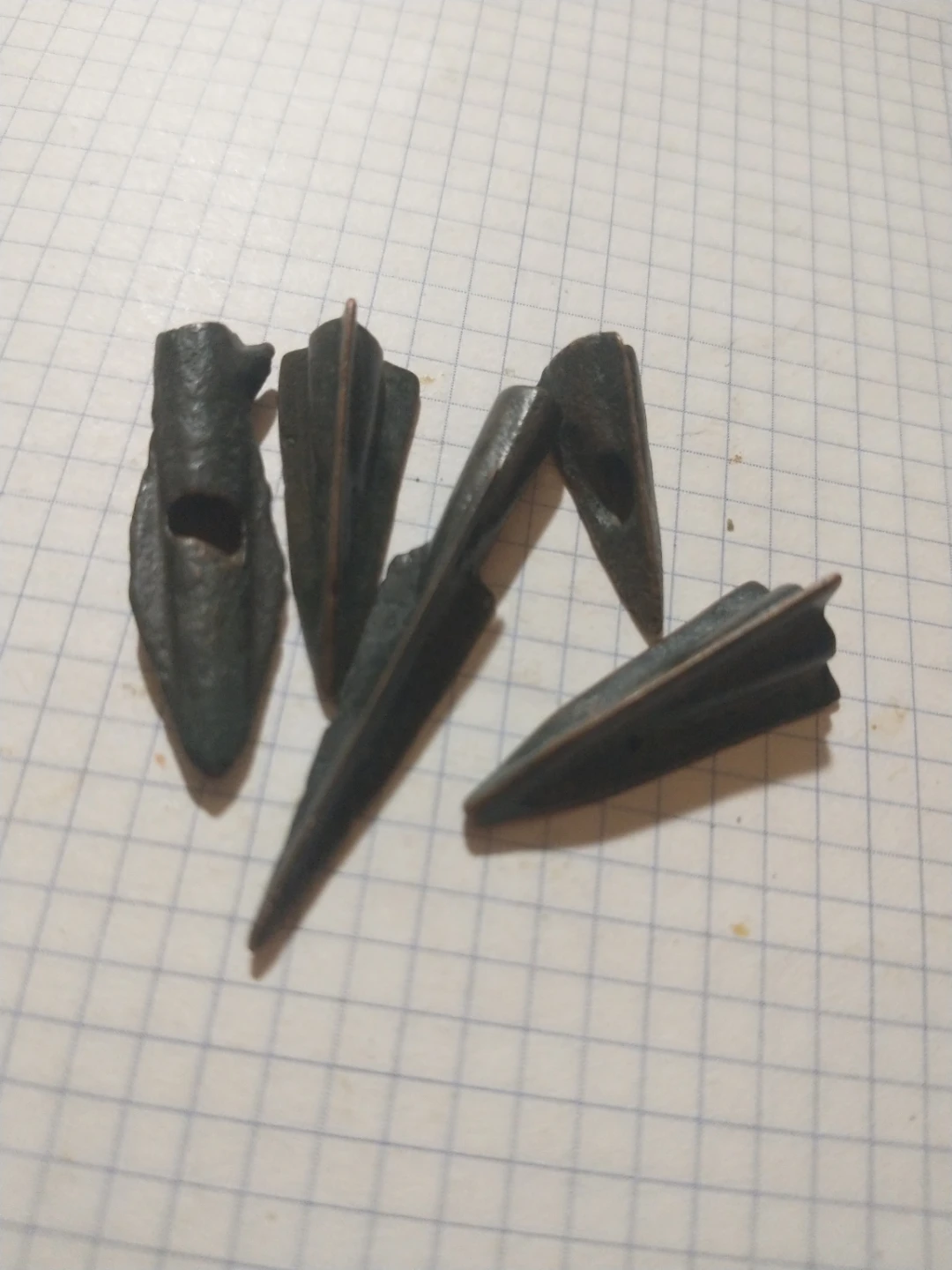 C. 1st-3rd century ancient Roman arrowheads, lot of 5