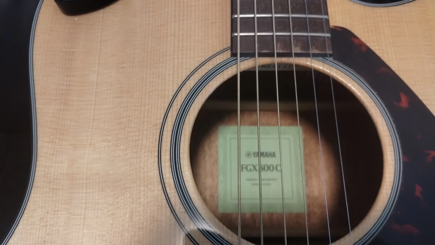 Yamaha FGX 800C Acoustic-Electric Guitar - photo 4