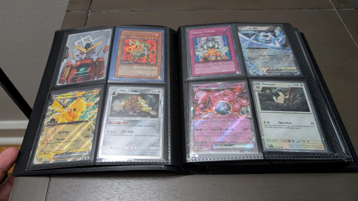 Vintage Yu-Gi-Oh, Pokémon TCG Collection Lot + Sleeved Binder - photo 2