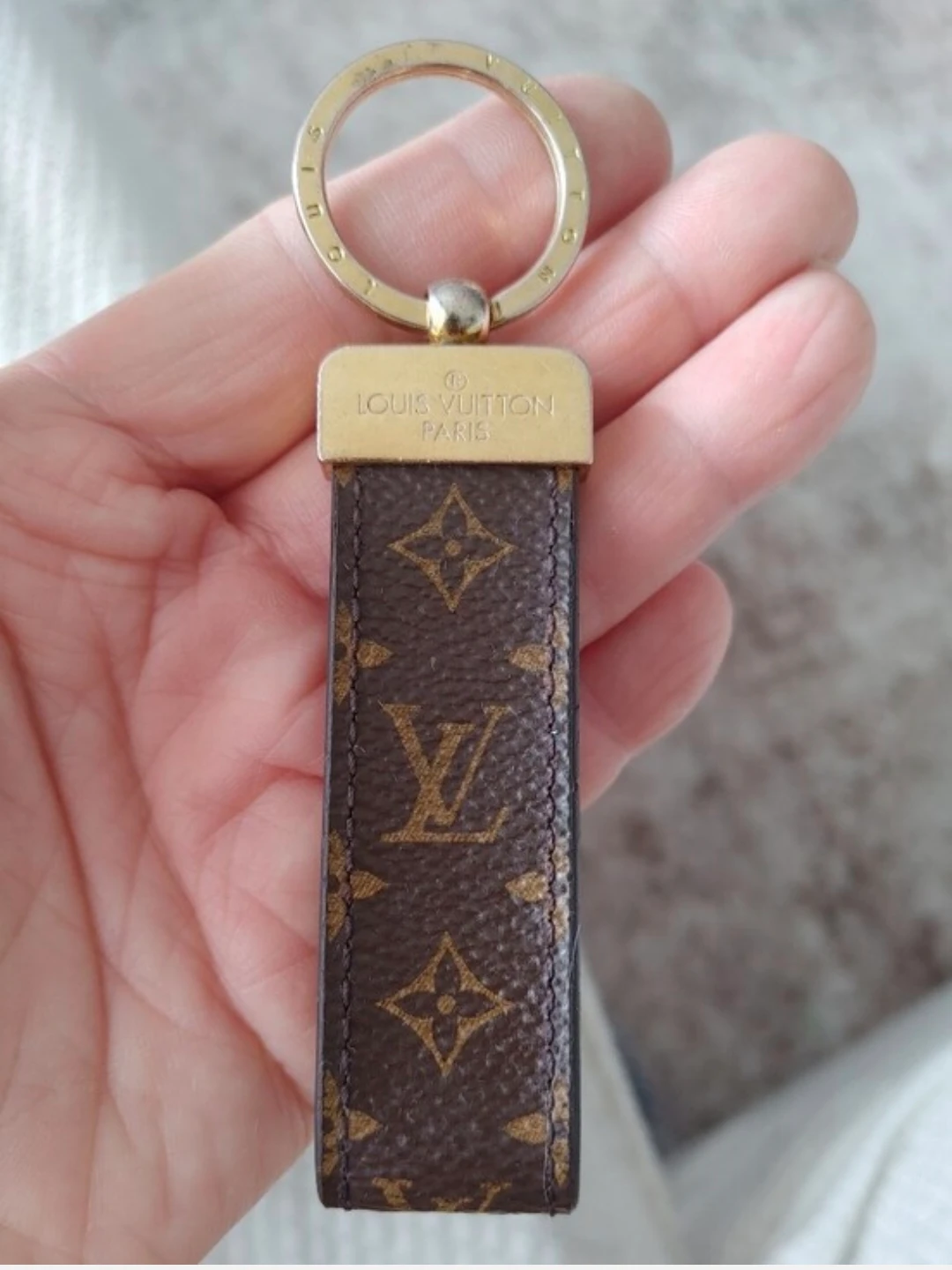 Louis Vuitton Dragonne Key Holder Charm