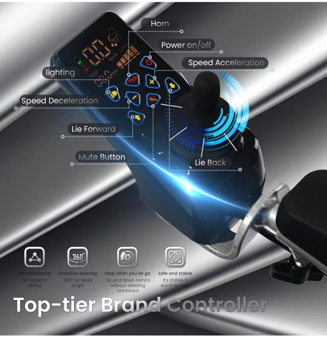 Electric wheelchair - photo 2