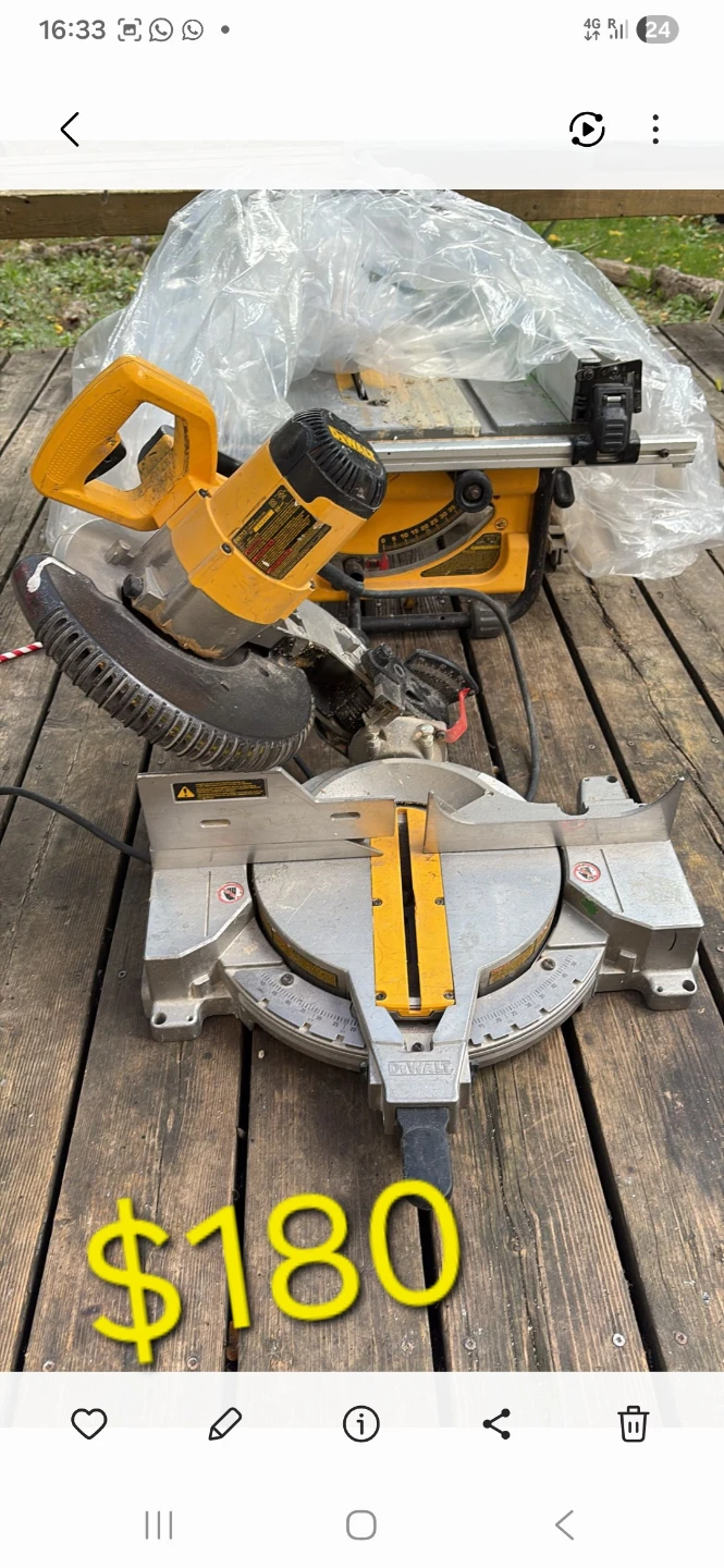 DeWalt Miter Saw