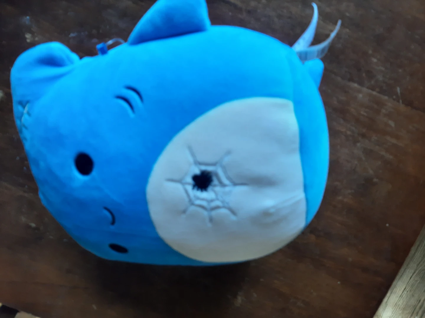 Blue Shark Squishmallow Plush Toy