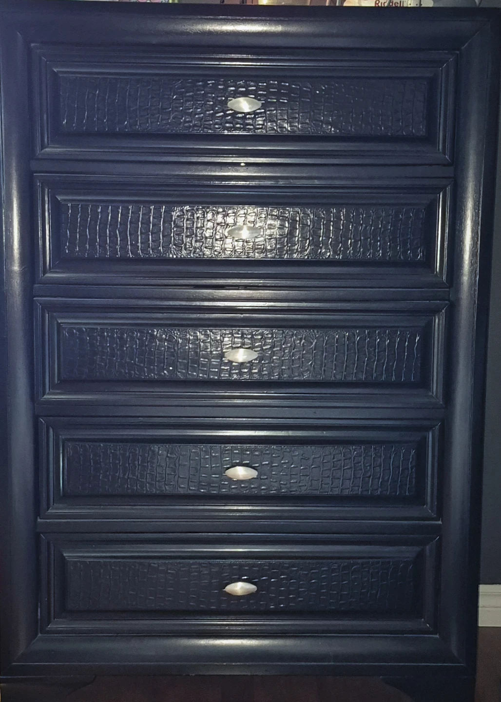 Black Crocodile Print Set - photo 4