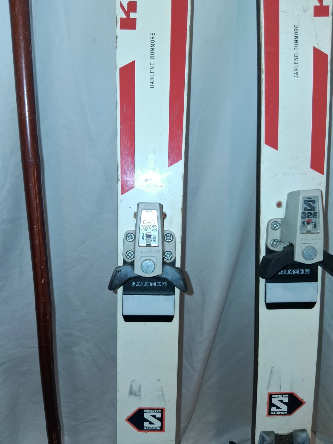 Kneissl Sierra Short Skis with Salomon Bindings and Poles - photo 4