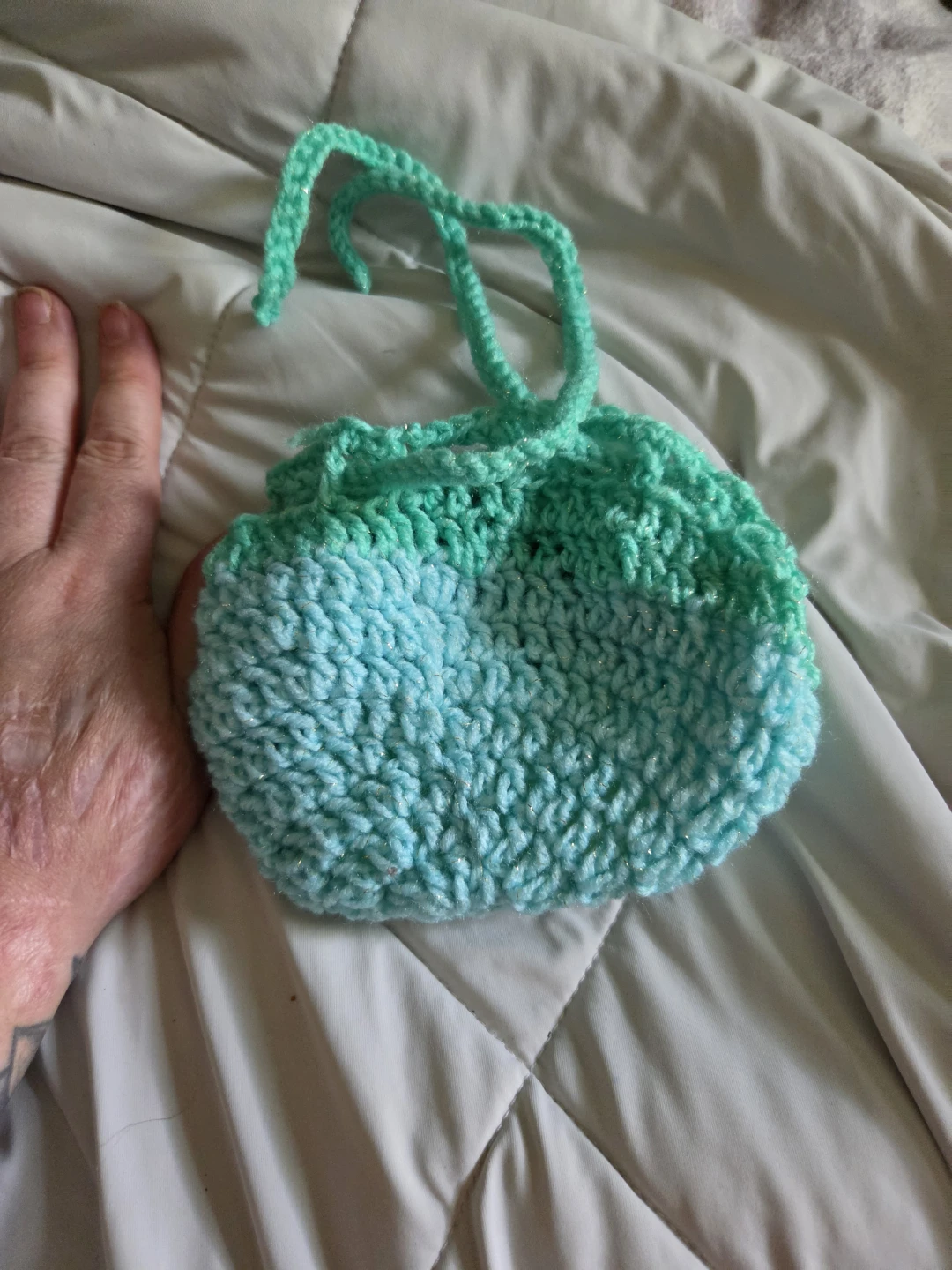 Crochet Dice Bag / Tray - photo 2