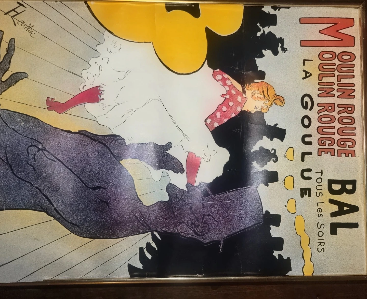 Moulin Rouge La Goulue Poster