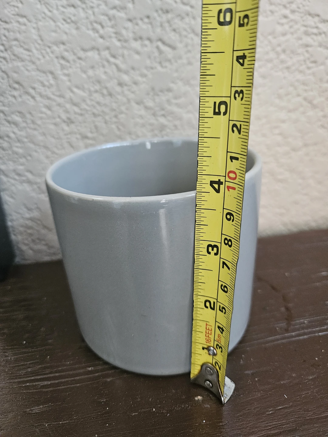 Grey Ceramic Planter Pot - photo 2