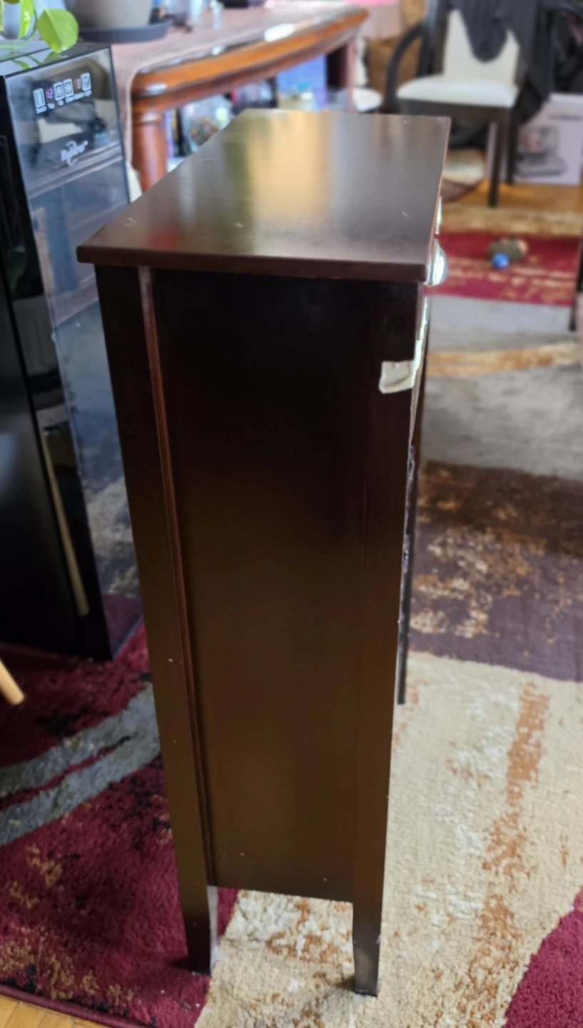 16 Bottle Solid Wood Wine Rack w/drawer - photo 2