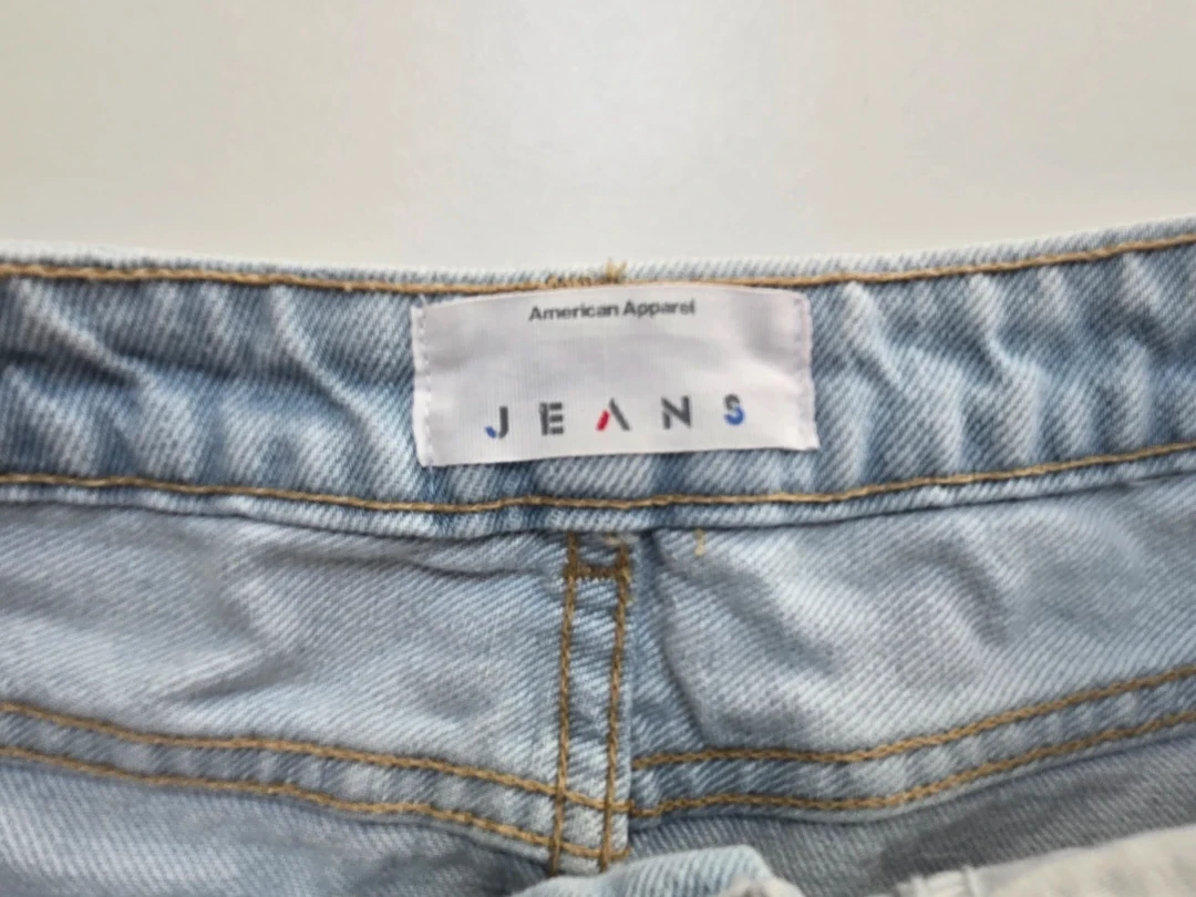 American Apparel Denim Mini Skirt - Size M fits like S - photo 2