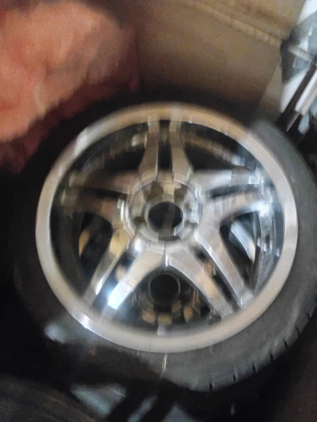 Chrome 5-Spoke Alloy Wheels (Set of 4) - photo 2