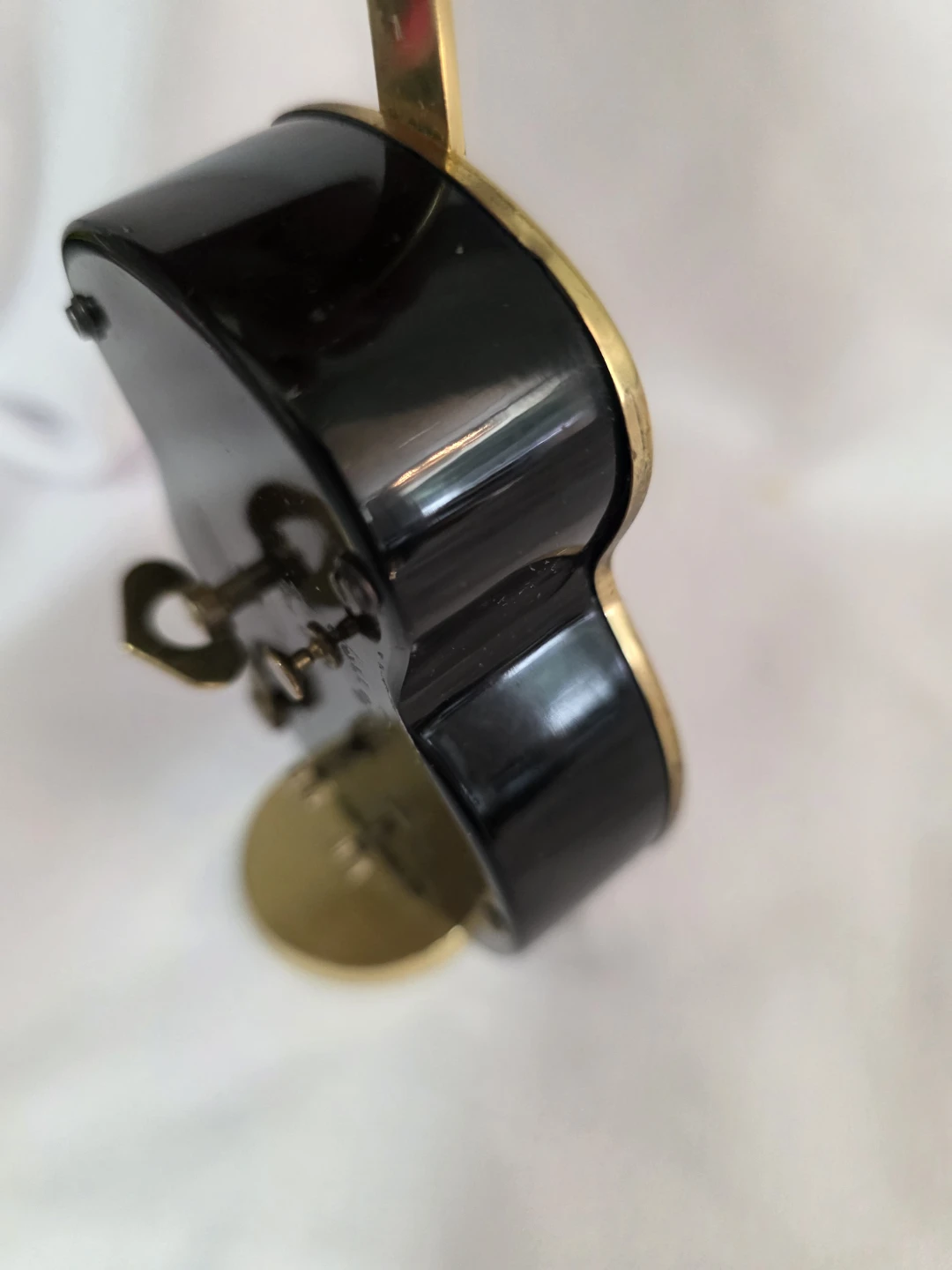 Vintage 1950s Swiza Musical Alarm clock 7" - photo 4