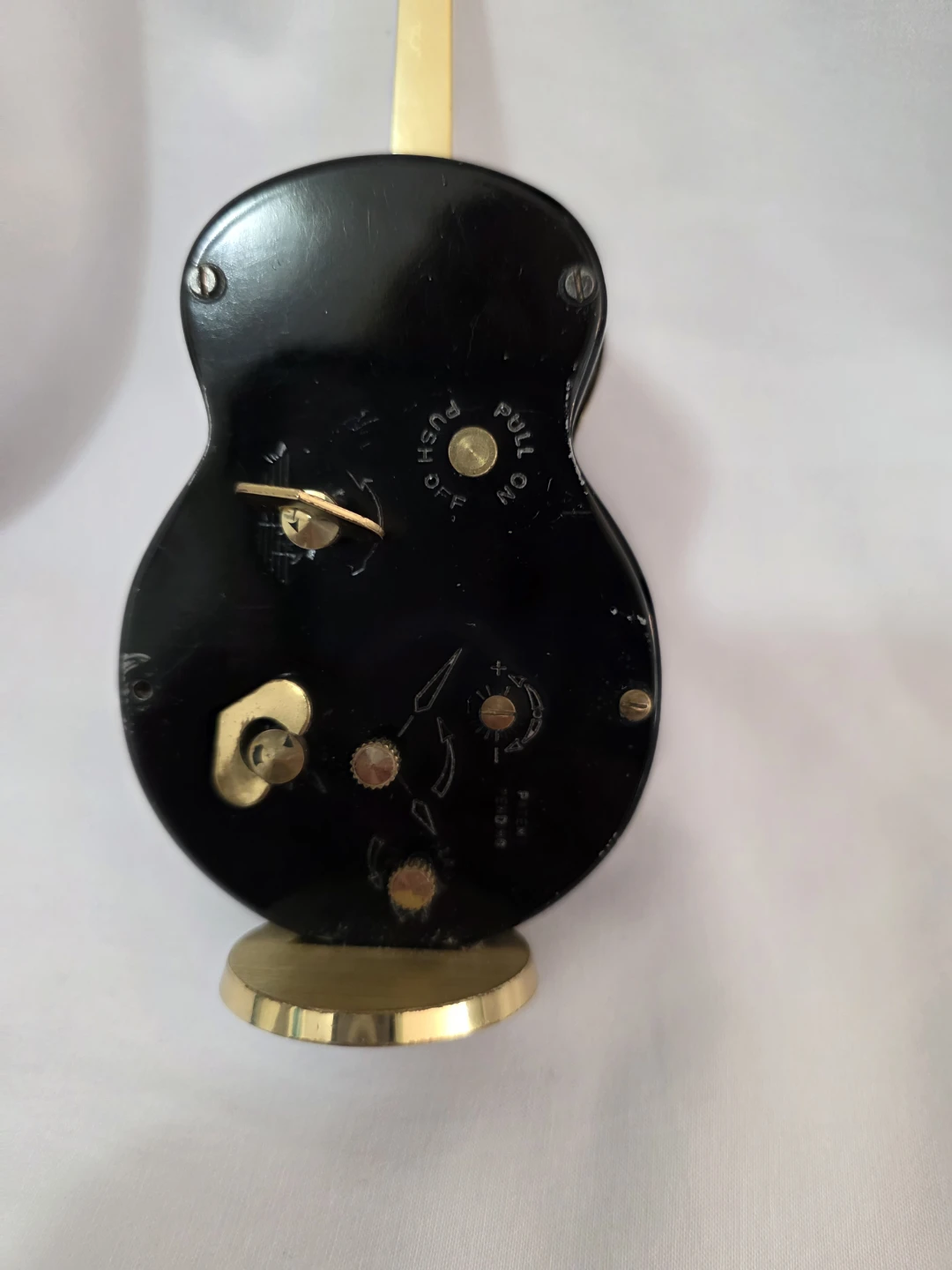 Vintage 1950s Swiza Musical Alarm clock 7" - photo 5