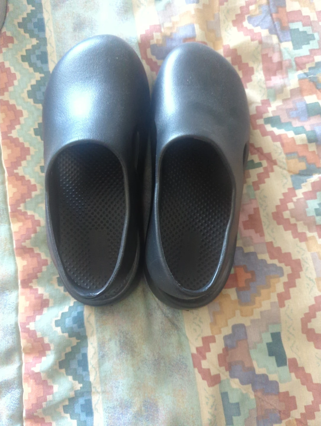 Black Slip-On Clogs Size 38-39