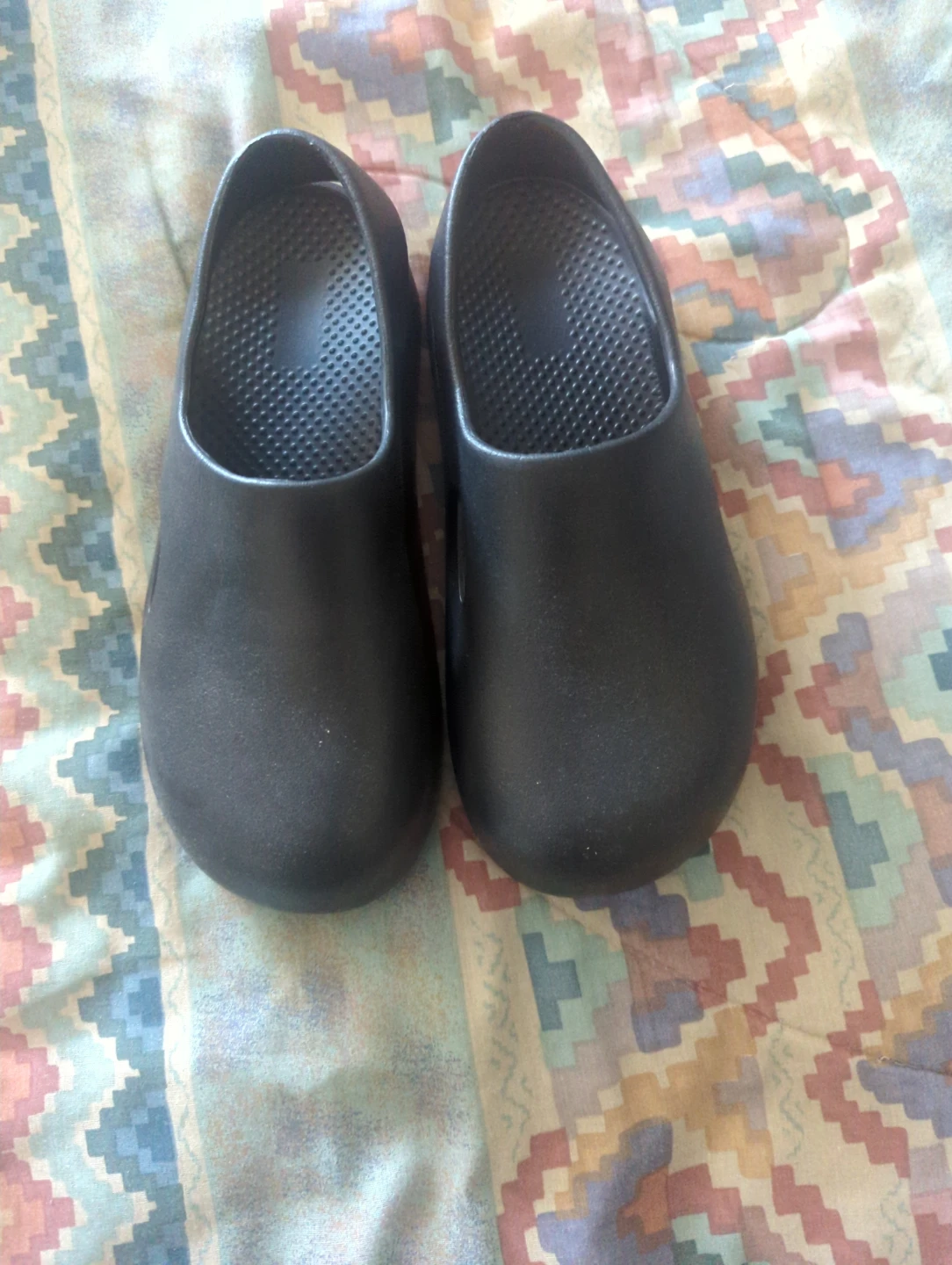 Black Slip-On Clogs Size 38-39 - photo 2