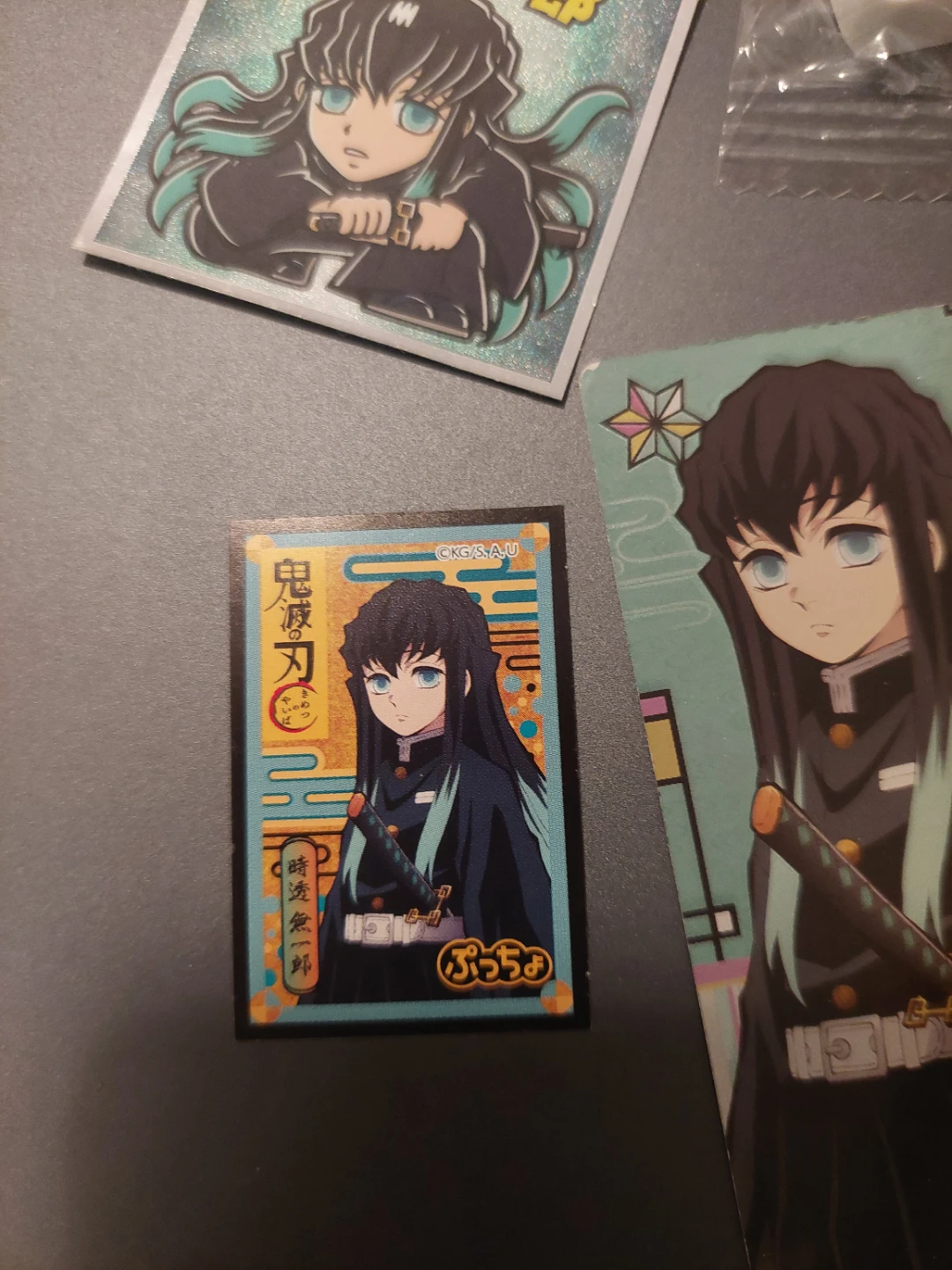 Demon Slayer Muichiro Tokito mini foil sticker