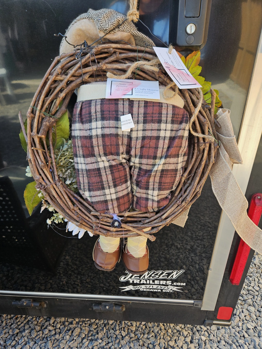 Decorative Golfer Wreath - photo 2