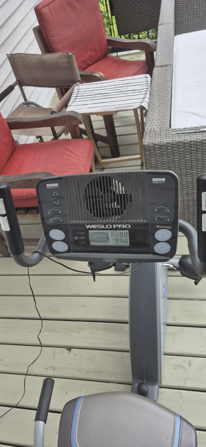 Weslo Pro Recumbent Exercise Bike - photo 2