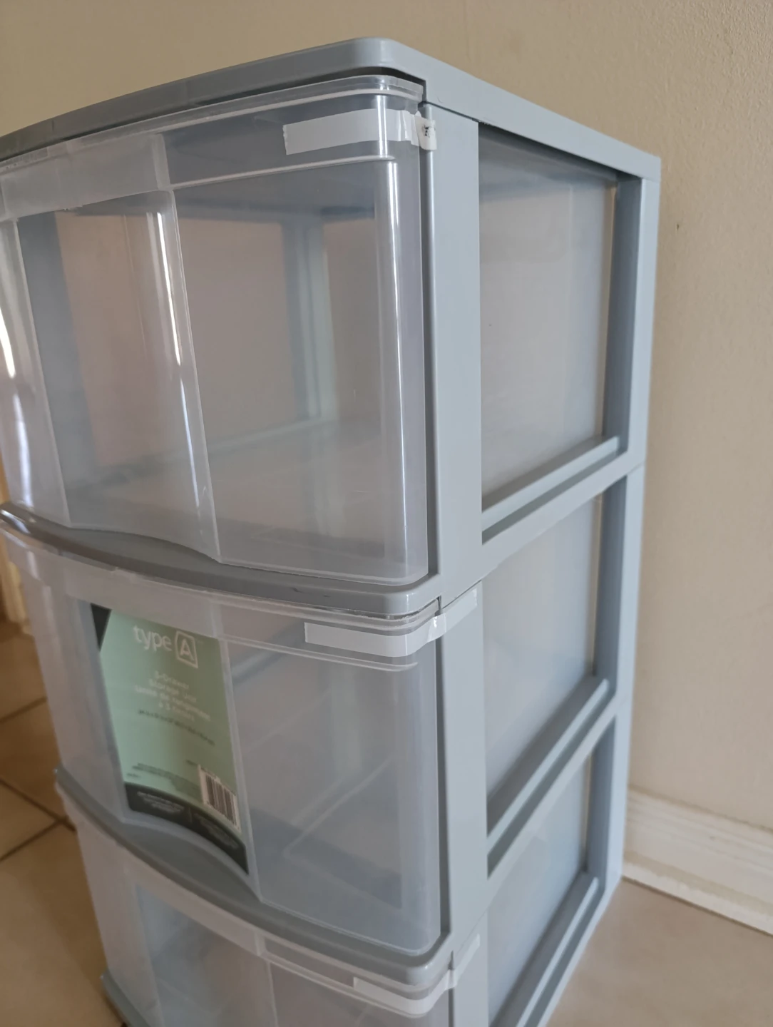 Type A 3-Drawer Storage Unit - photo 4