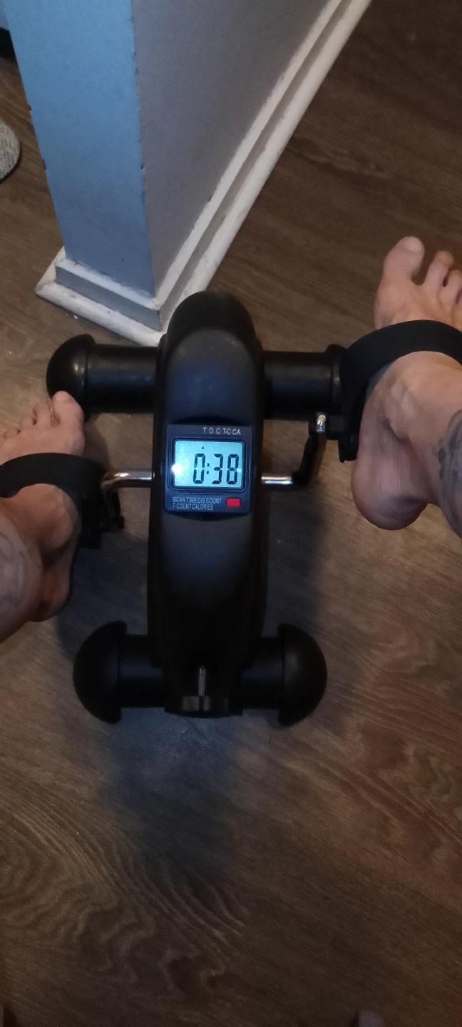 Mini Pedal Exerciser with Digital Display - photo 4