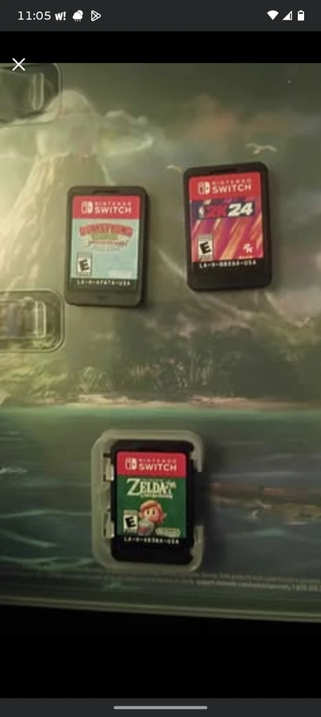 Maro switch in box with 6 game's - photo 5