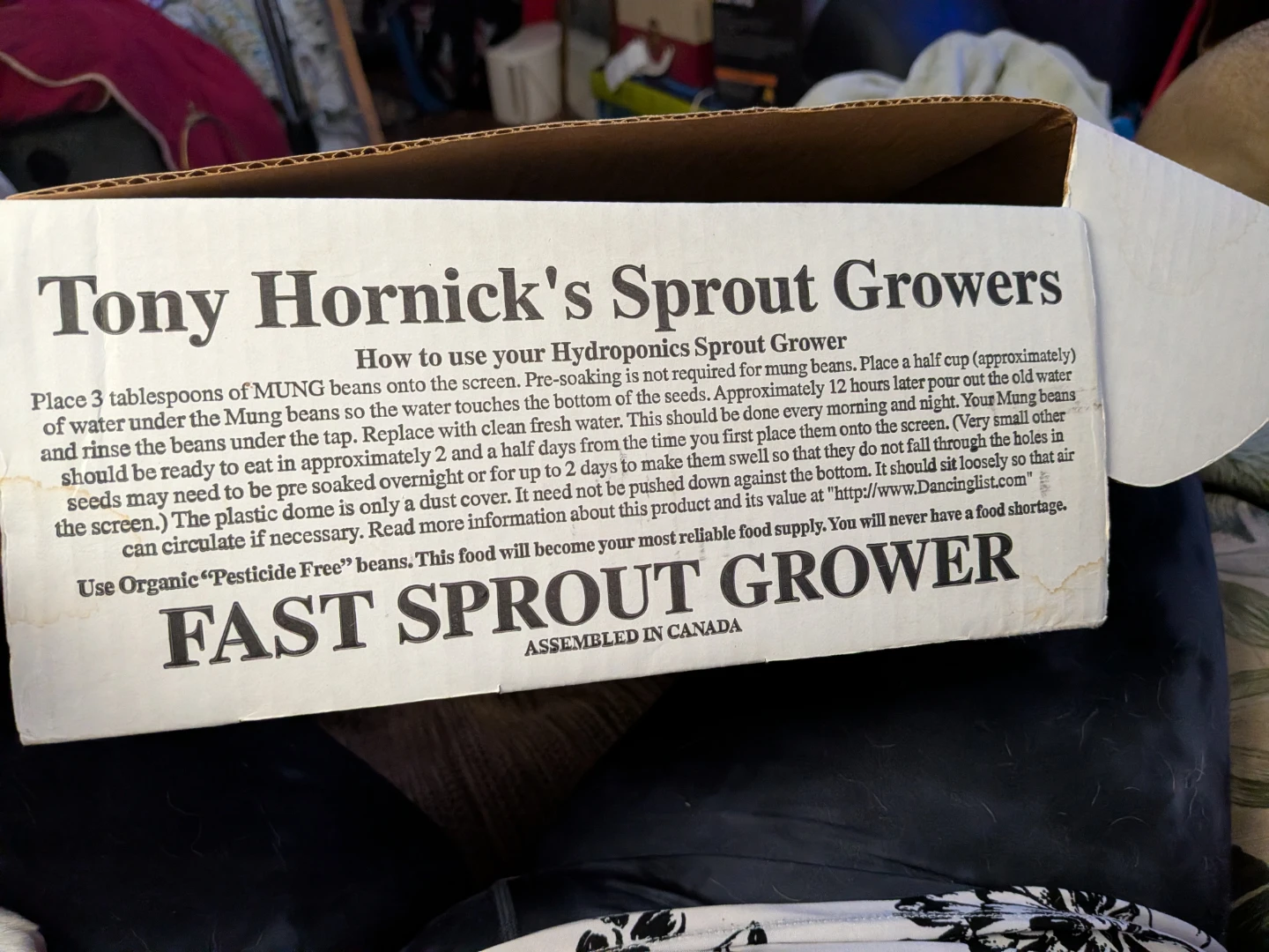 Tony Hornick's Sprout Growers Hydroponic Sprouter - photo 3