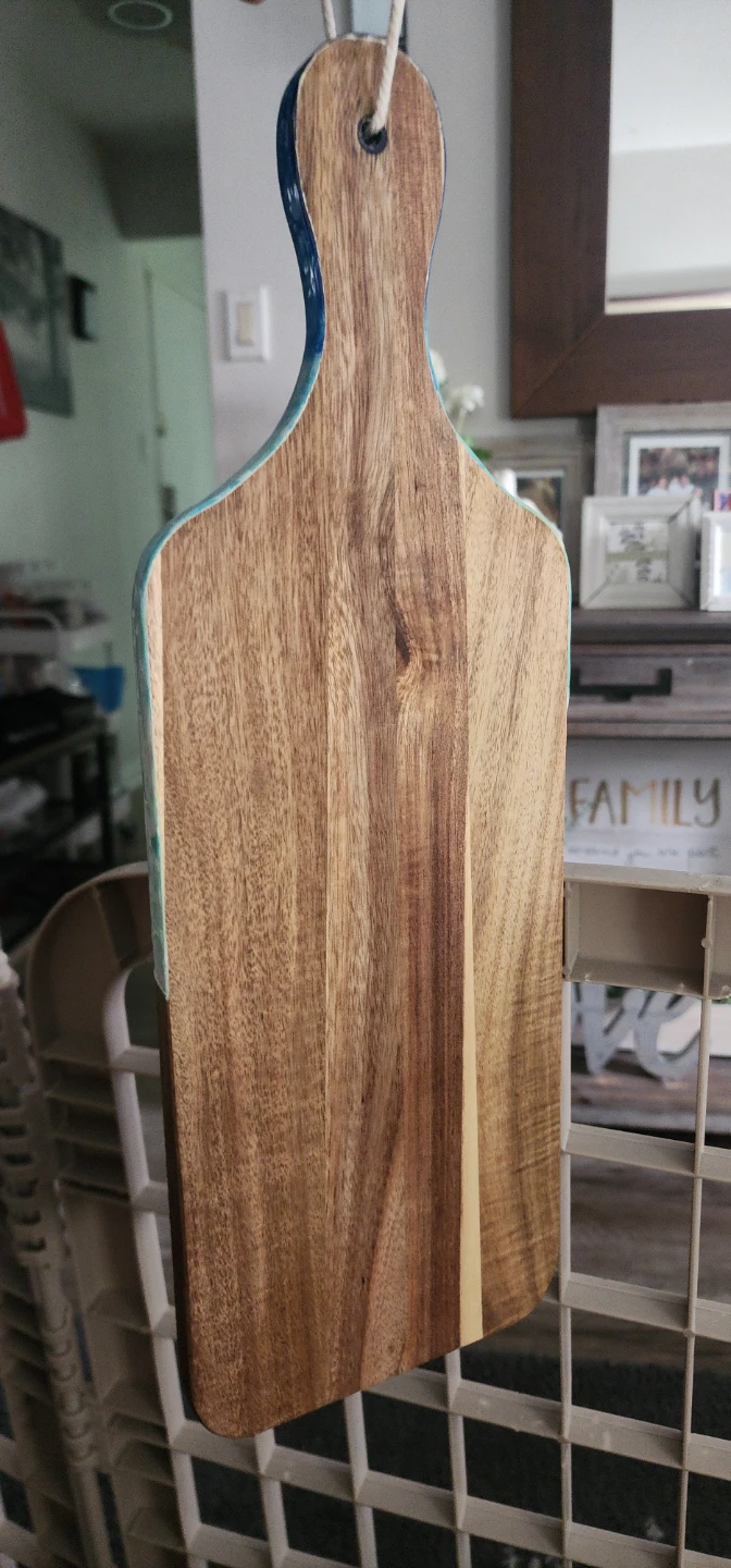 (DISCOUNTED) Ocean Wave Resin Cutting Board - photo 4