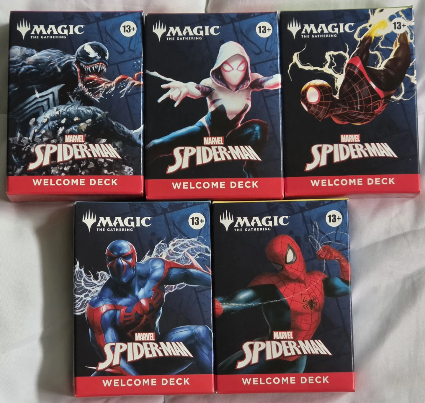 MTG Marvel Spider-Man Welcome Decks