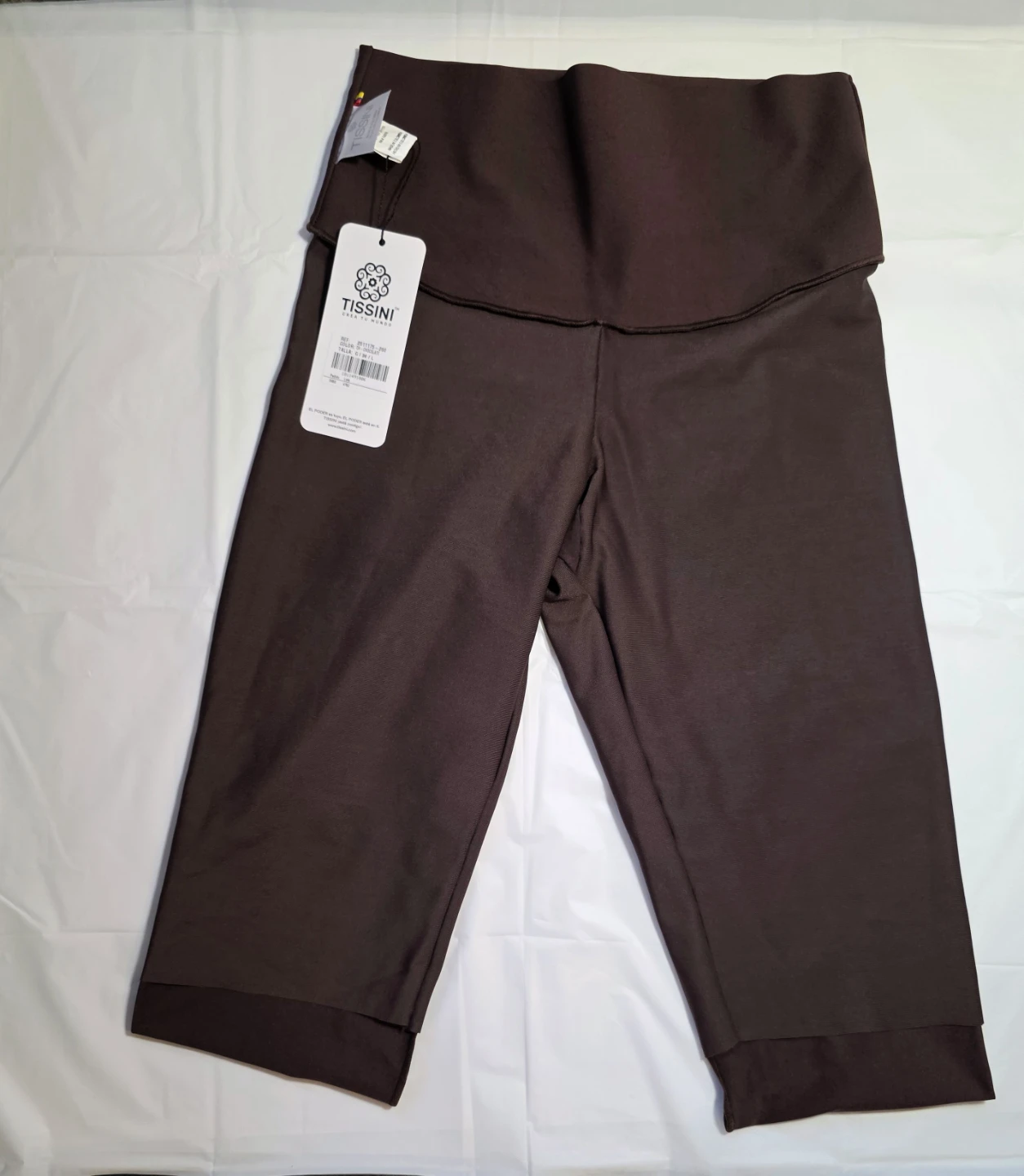 Tissini Women's Brown Leggings Size L - photo 3