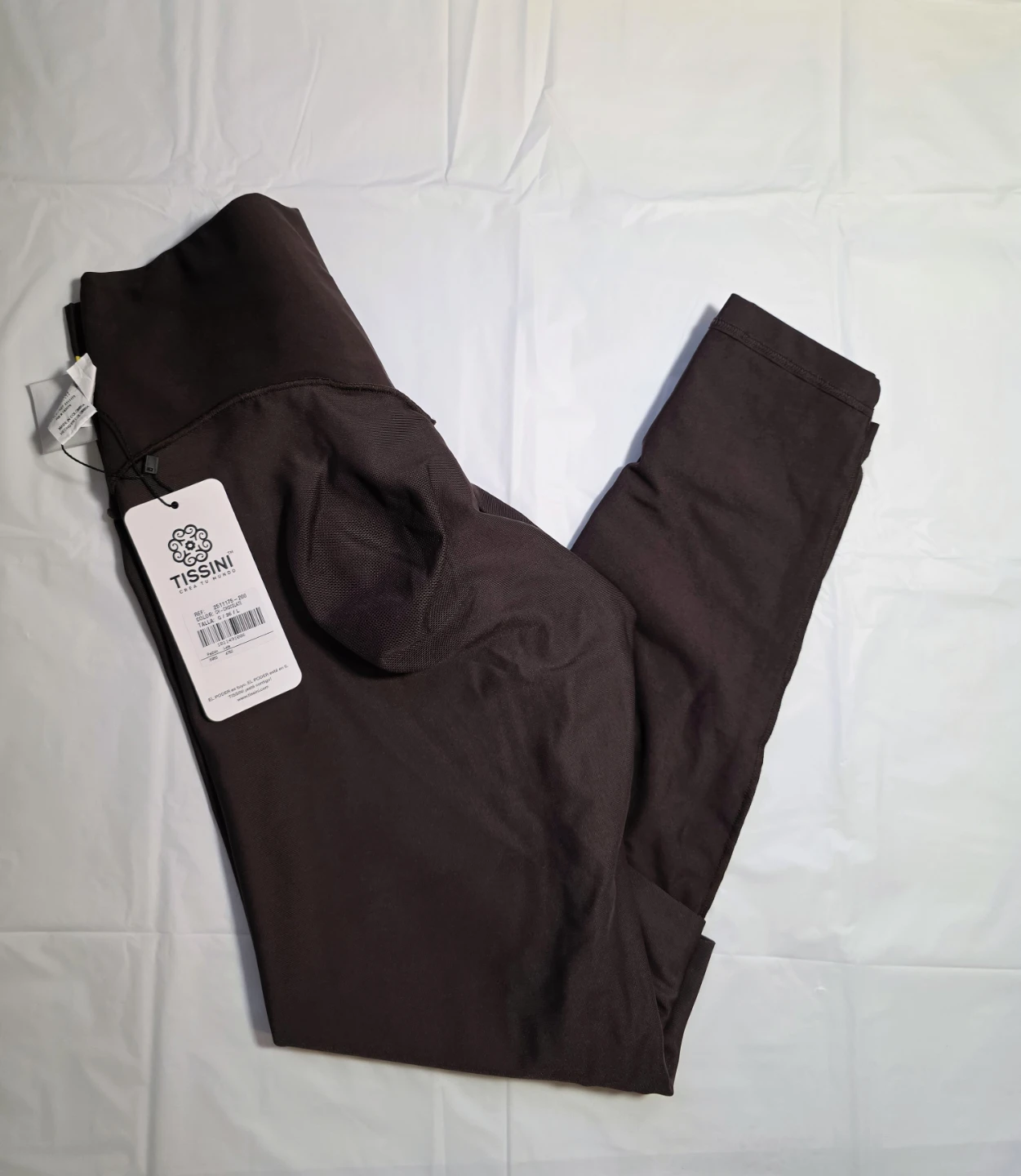 Tissini Women's Brown Leggings Size L - photo 4