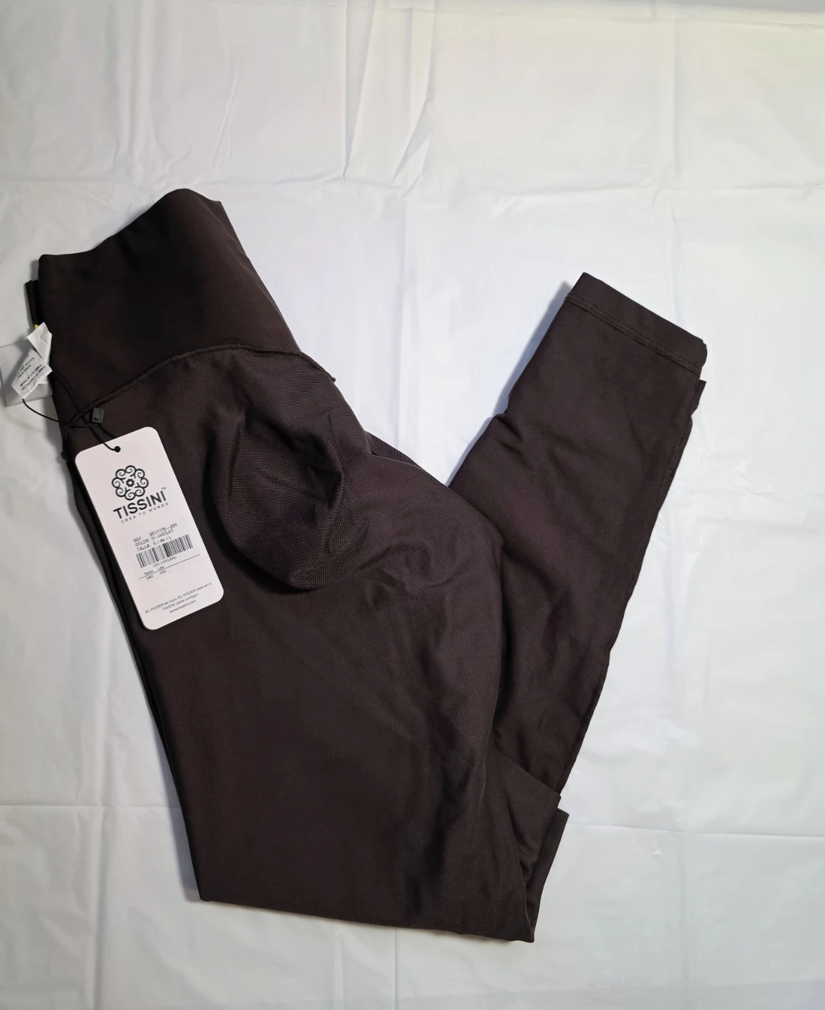 Tissini Women's Brown Leggings Size L - photo 5