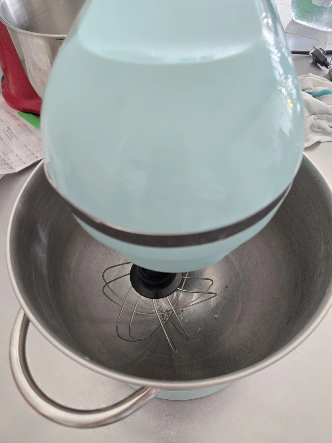AUCMA Stand Mixer - Light Blue - photo 3