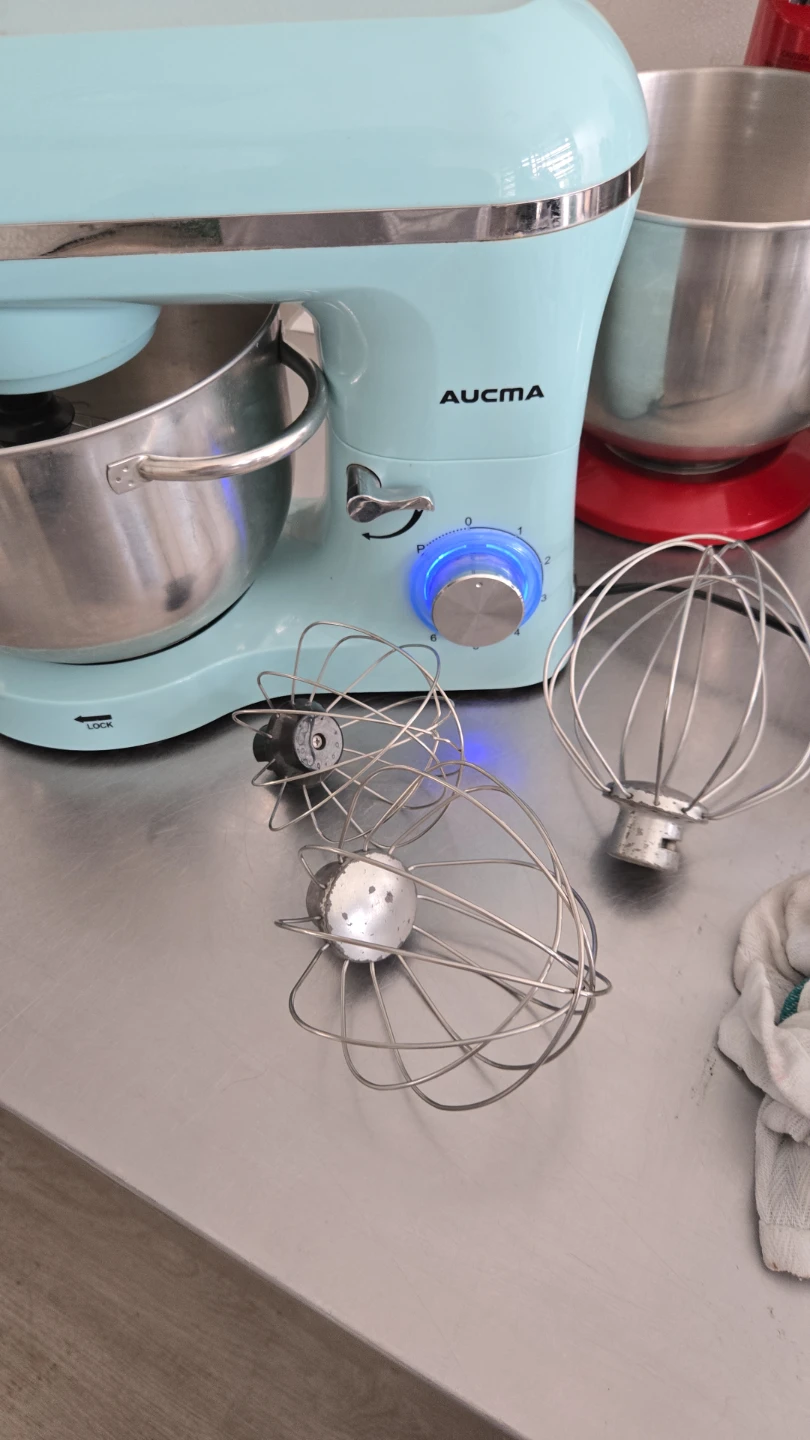 AUCMA Stand Mixer - Light Blue - photo 4