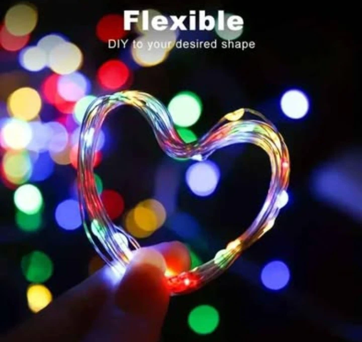 (BRAND NEW) 32m Solar Powered LED String Lights - Multicolour - photo 4