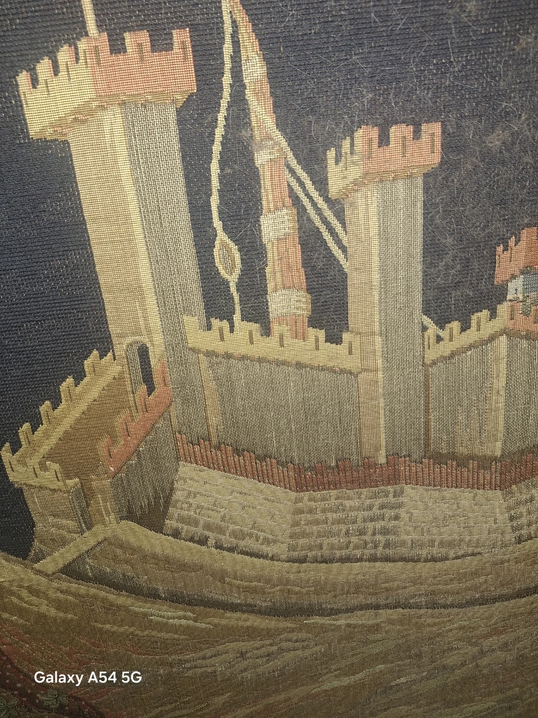 Framed Tapestry with Castle and Knight on Horseback - photo 5