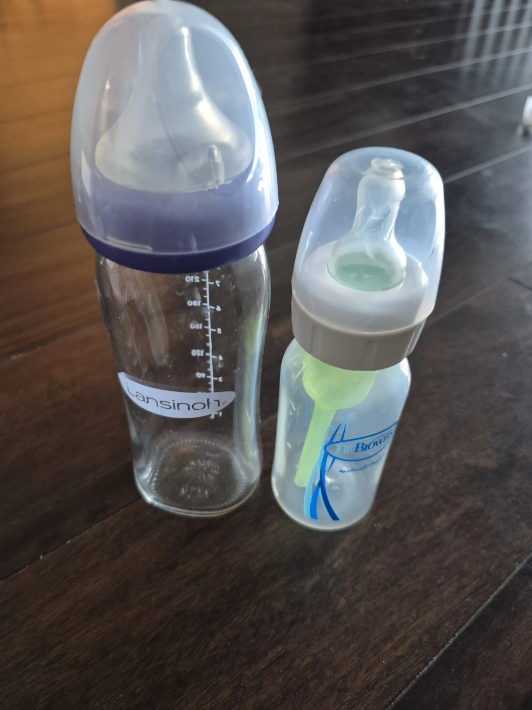Lansinoh and Dr. Brown's Baby Bottles