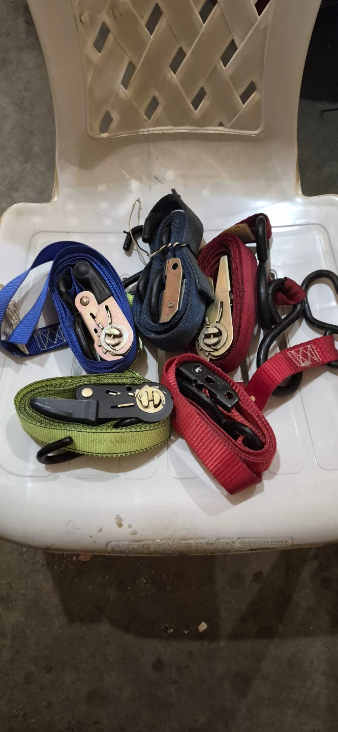 Ratchet Tie-Down Straps Set - photo 3