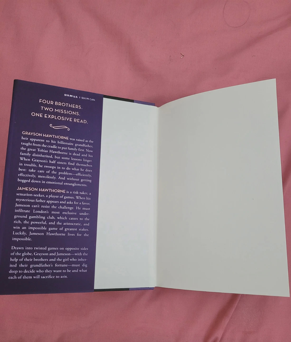 The Brothers Hawthorne by Jennifer Lynn Barnes Book - photo 4