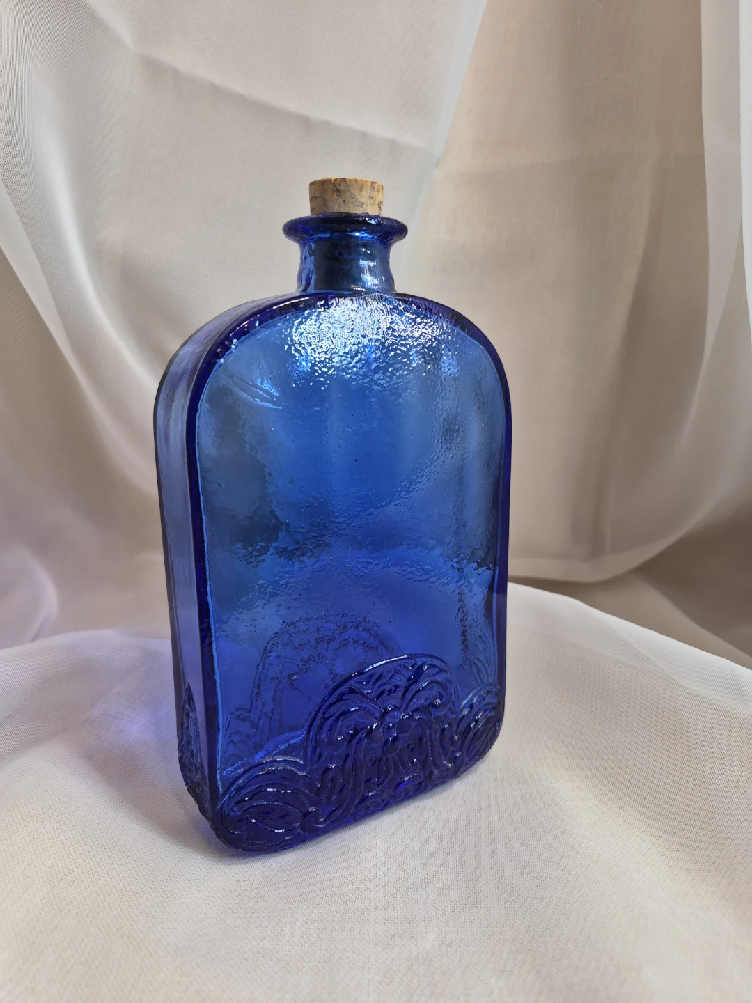 Beautiful 6 1/2" Tall Cobalt Blue Glass