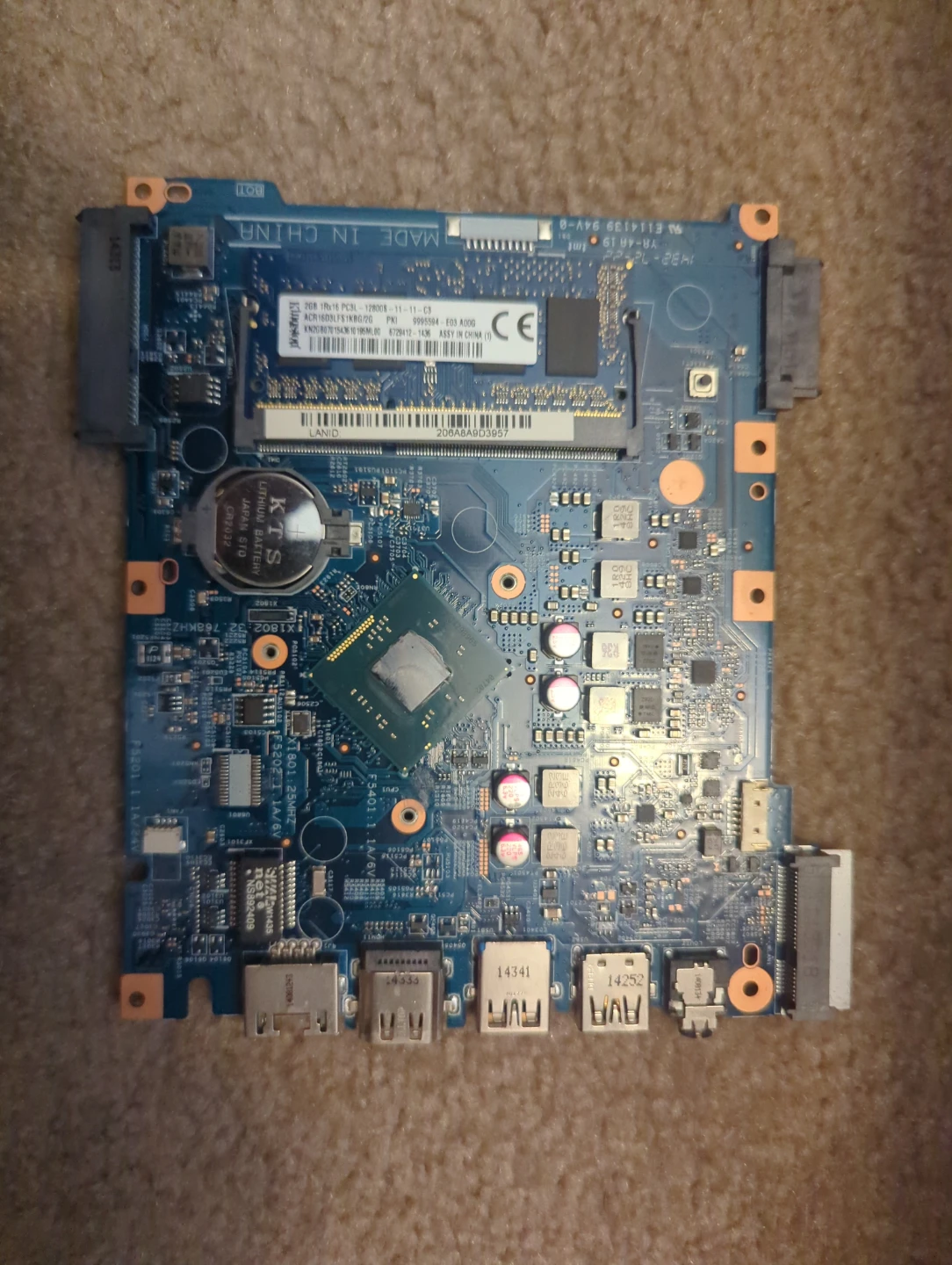 Dell Laptop Motherboard