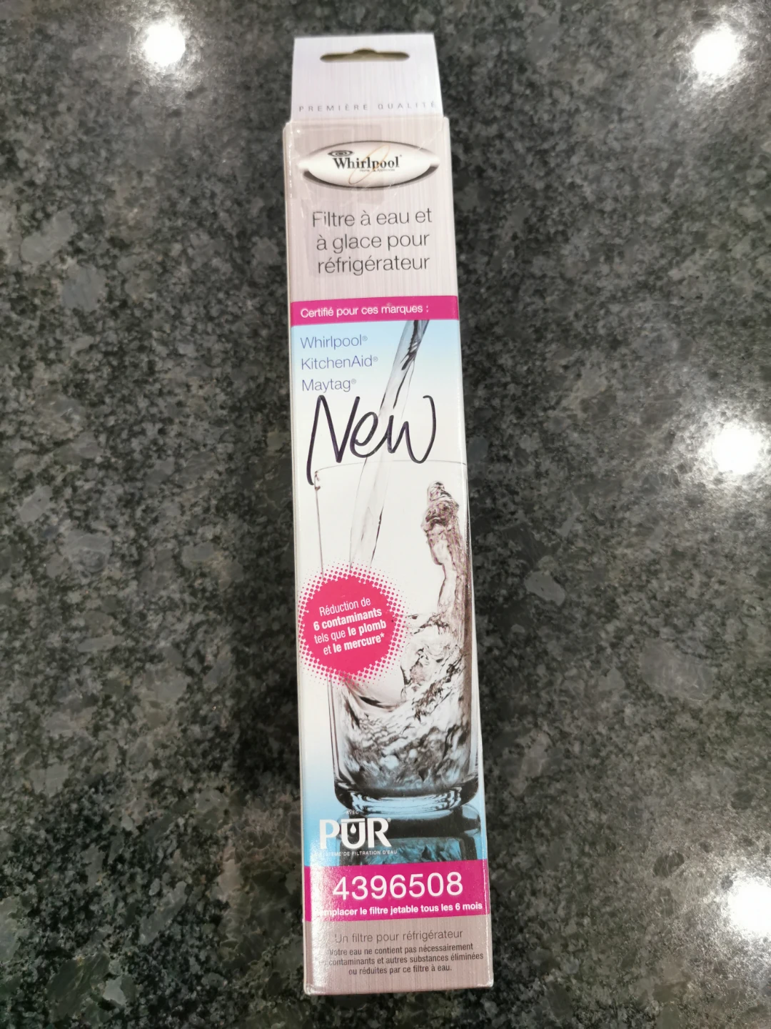 NEW Whirlpool Refrigerator Ice & Water Filter