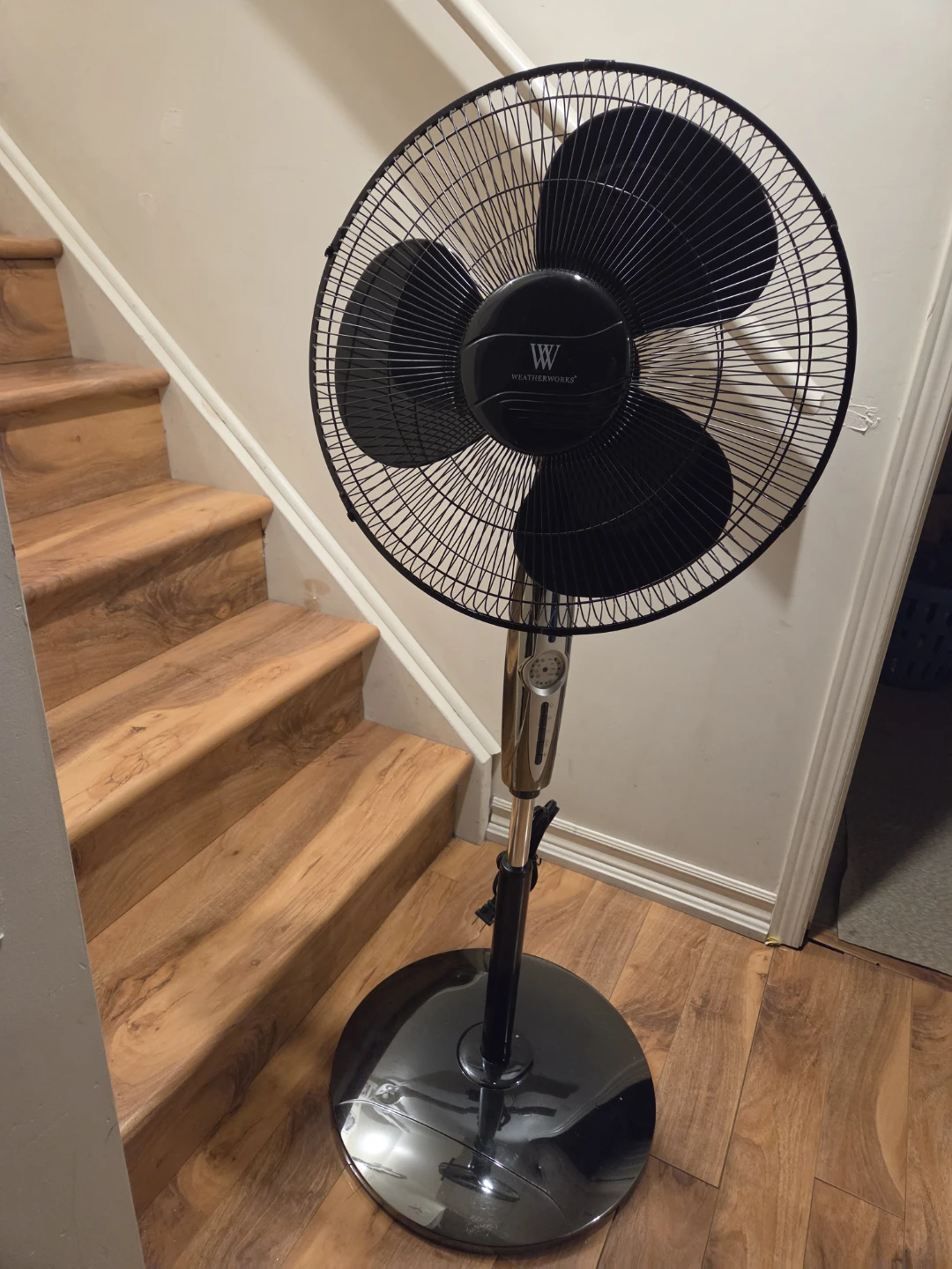 WeatherWorks Pedestal Fan with Remote - photo 2