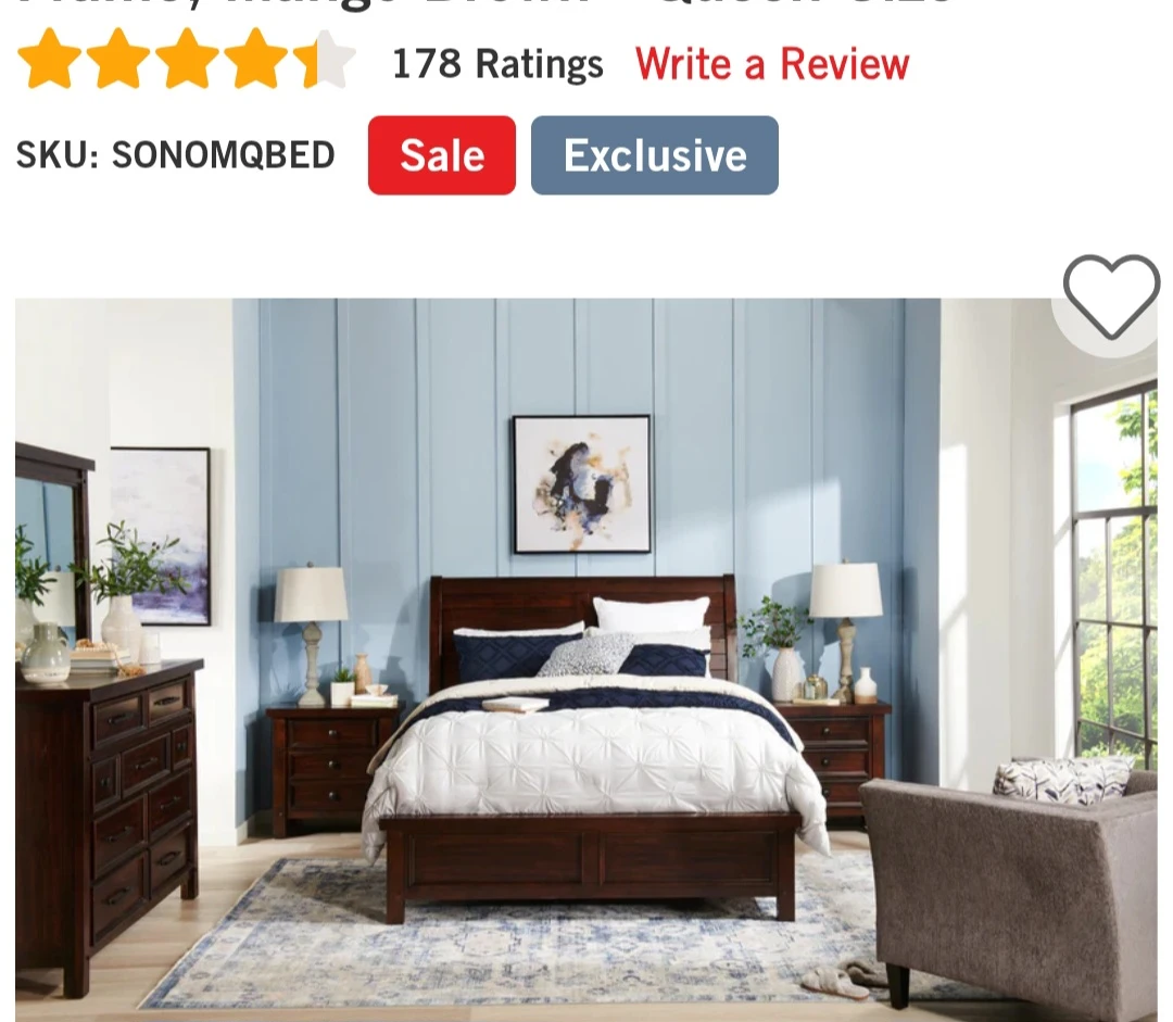 Prairie, Mango Brown Queen Bed Frame - photo 3