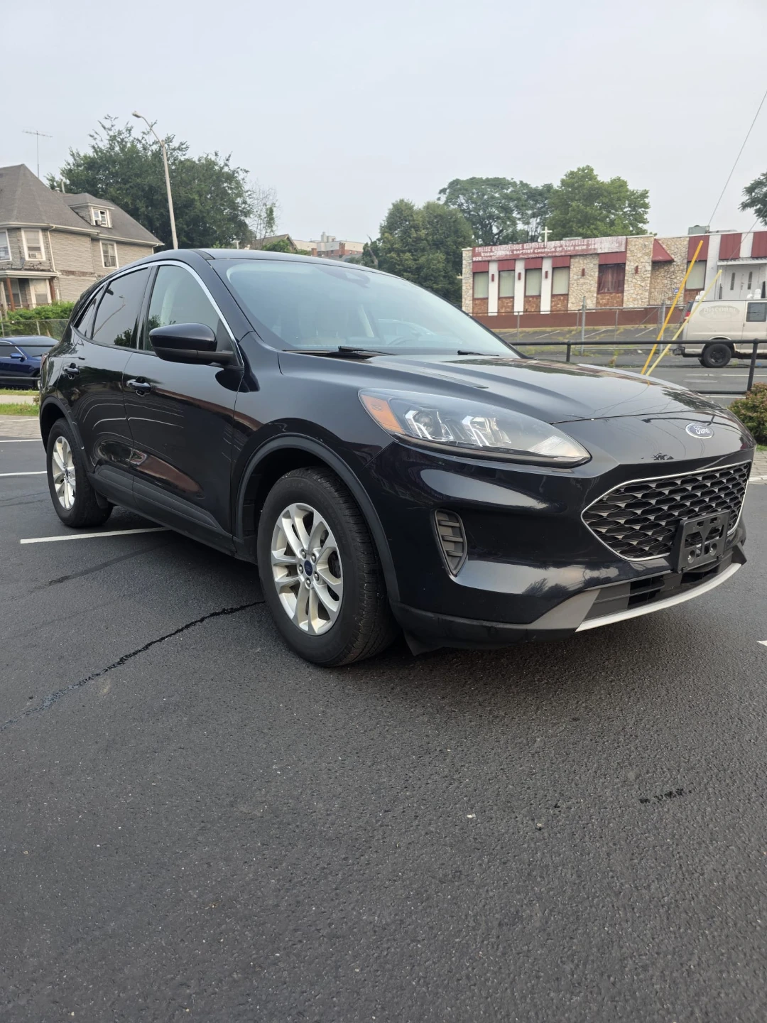 Black Ford Escape SUV