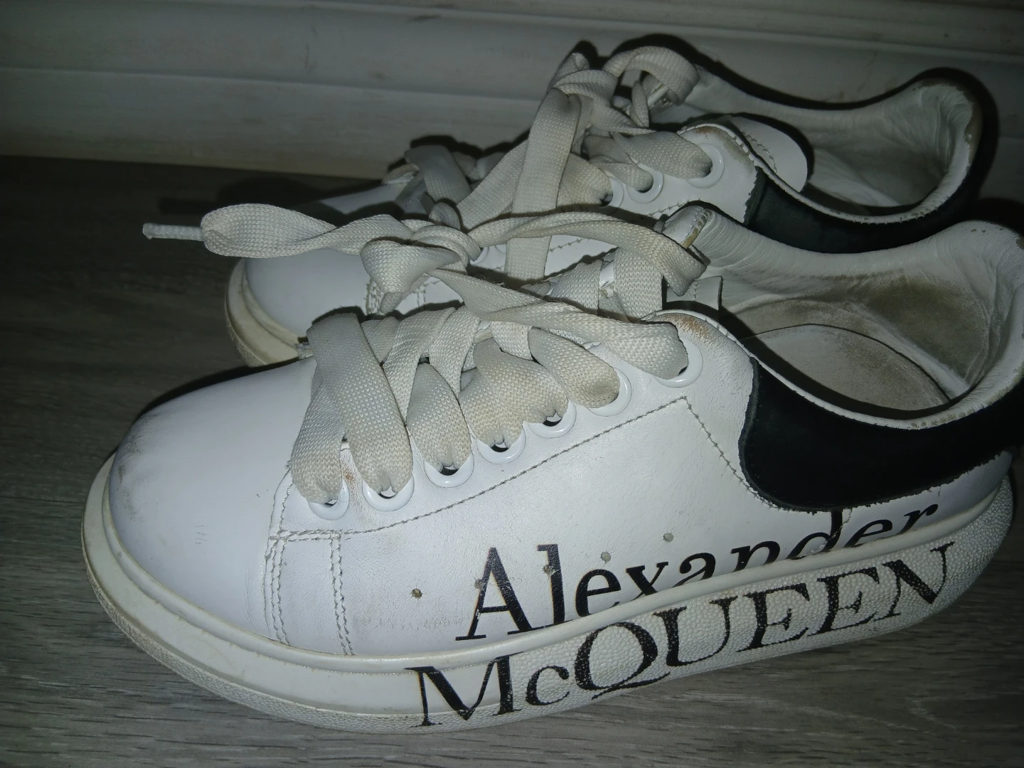 Alexander McQueen White Sneakers