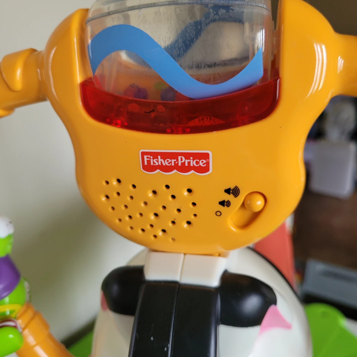 ♥️ Fisher-Price Go Baby Go Bounce & Spin Zebra ride-on toy - photo 4