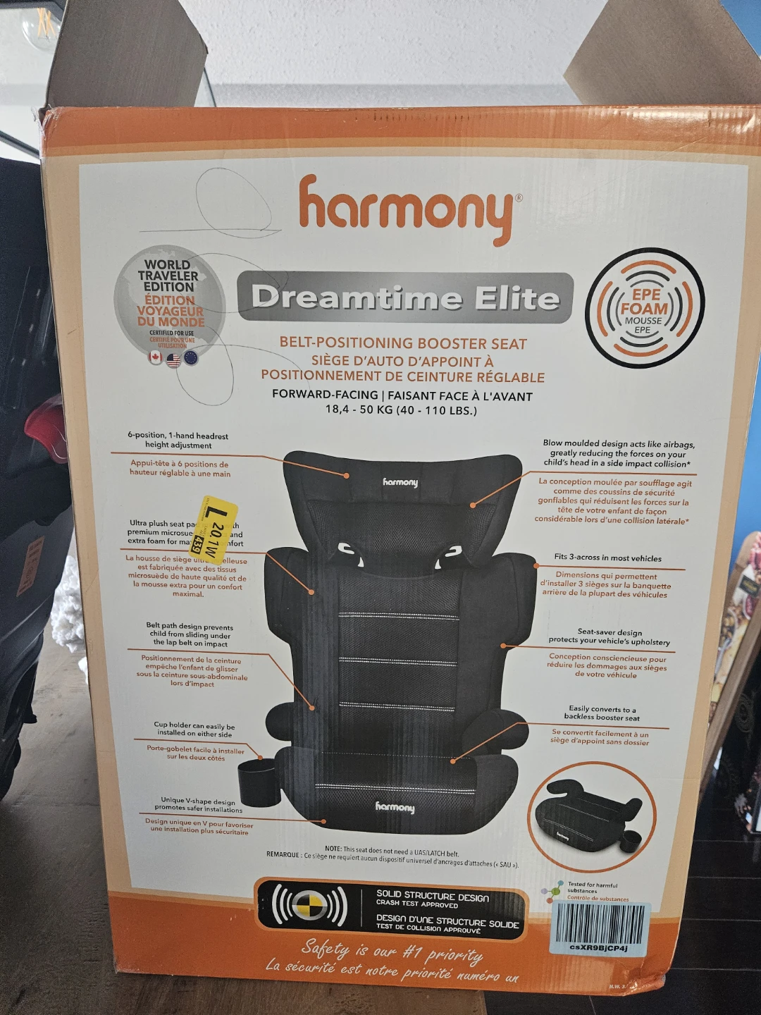 Harmony Dreamtime Elite Belt-Positioning Booster Seat - photo 4