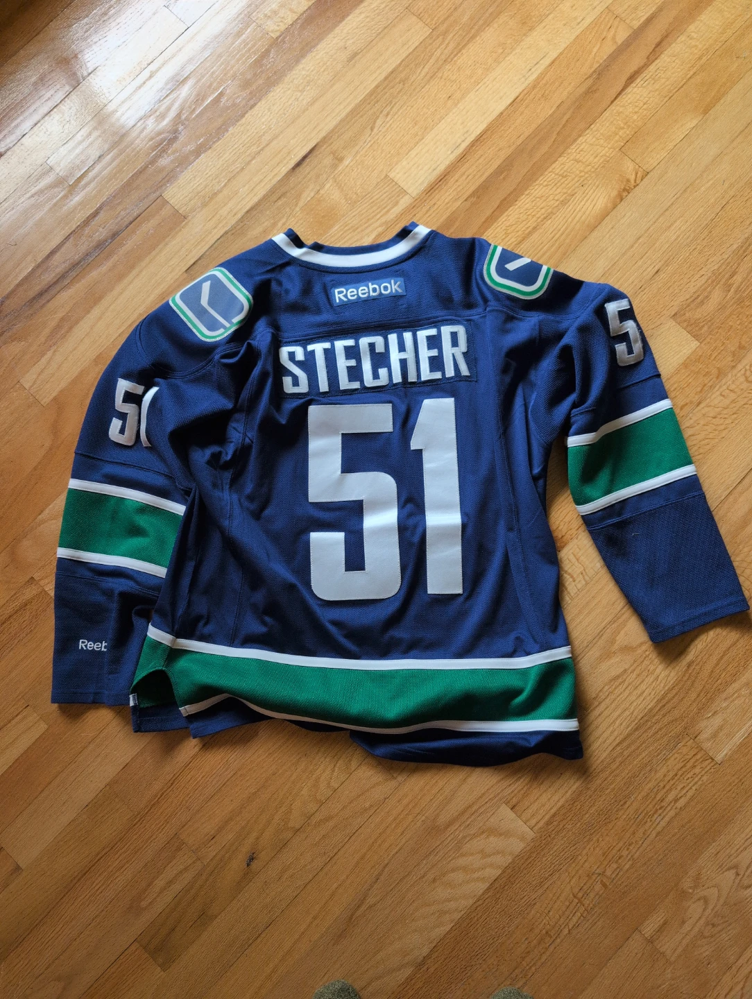 Vancouver Canucks Reebok Hockey Jersey